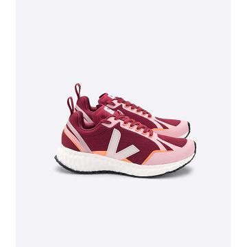 Veja CONDOR MESH Women's Running Shoes Burgundy | CA 388GSO